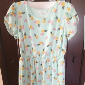 Summer Print Dress